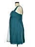 Alfred Angelo 100% Polyester Solid Teal Cocktail Dress Size 10 - photo 5
