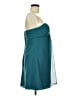 Alfred Angelo 100% Polyester Solid Teal Cocktail Dress Size 10 - photo 4