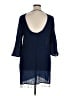 Kona Sol Blue 3/4 Sleeve Blouse Size XL - photo 2