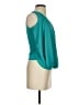 A. Byer Teal Sleeveless Blouse Size S - photo 4