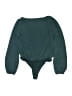 Lulus Teal Long Sleeve Blouse Size M - photo 2
