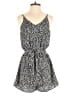 She + Sky 100% Polyester Animal Print Black Casual Dress Size S - photo 1