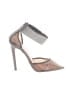 Shoedazzle Gray Heels Size 7 1/2 - photo 1