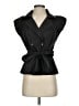 XXI 100% Nylon Black Sleeveless Button-Down Shirt Size S - photo 1