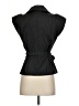XXI 100% Nylon Black Sleeveless Button-Down Shirt Size S - photo 2