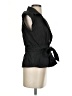 XXI 100% Nylon Black Sleeveless Button-Down Shirt Size S - photo 4