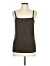 Line & Dot Brown Tank Top Size L - photo 1