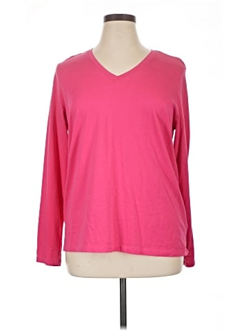 Lands' End 3/4 Sleeve T-Shirt (view 1)