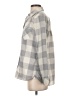 Vineyard Vines 100% Polyester Plaid Gray Long Sleeve Blouse Size 4 - photo 5