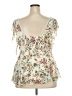 Torrid Ivory Sleeveless Blouse Size 2X Plus (2) - photo 2