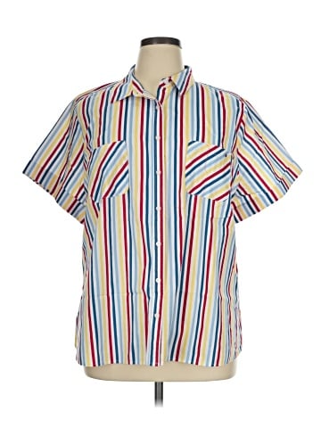Tommy Hilfiger Short Sleeve Button-Down Shirt (view 1)