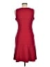En Focus Studio Burgundy Cocktail Dress Size 8 - photo 2