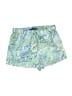 Zara Basic Paisley Green Shorts Size XS - photo 1