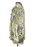 A La Carte 100% Polyester Animal Print Yellow Raincoat Size L - photo 5