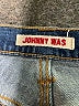 Johnny Was Floral Blue Jeans Size 31 waist - photo 7