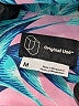Original Use 100% Rayon Tropical Pink Short Sleeve Blouse Size M - photo 7