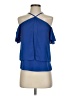 Cooper & Ella 100% Polyester Blue Sleeveless Blouse Size XXS - photo 1