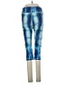 Pink Lotus Graphic Blue Active Pants Size S - photo 2