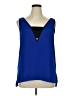 Express Outlet 100% Polyester Blue Sleeveless Blouse Size XL (estimated) - photo 1