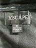 Xscape Solid Black Cocktail Dress Size 8 - photo 7