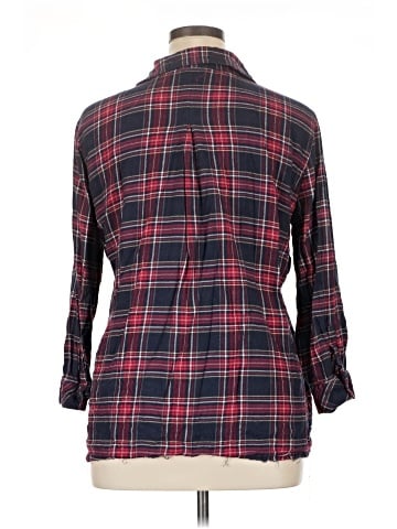 Hester & Orchard 3/4 Sleeve Button-Down Shirt (view 2)