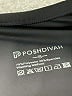 PoshDivah Black Gray Active Pants Size S - photo 6