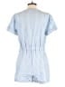 Ann Taylor LOFT Stripes Blue Romper Size 4 Petite - photo 2