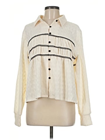 LNA Long Sleeve Blouse (view 1)