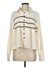 LNA Ivory Long Sleeve Blouse Size M - photo 1