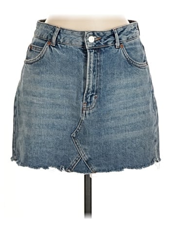 Topshop Denim Skirt (view 1)