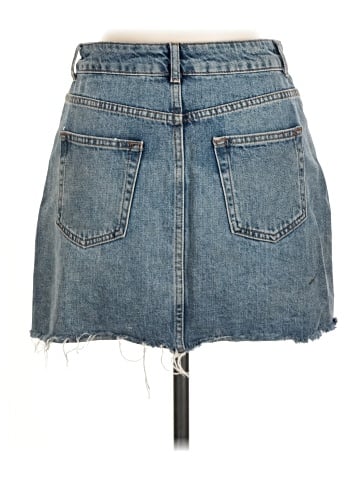 Topshop Denim Skirt (view 2)