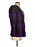 Kasper A.S.L. Plaid Purple Blazer Size 4 (estimated, petite) - photo 4