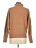 Express Solid Brown Turtleneck Sweater Size M - photo 2