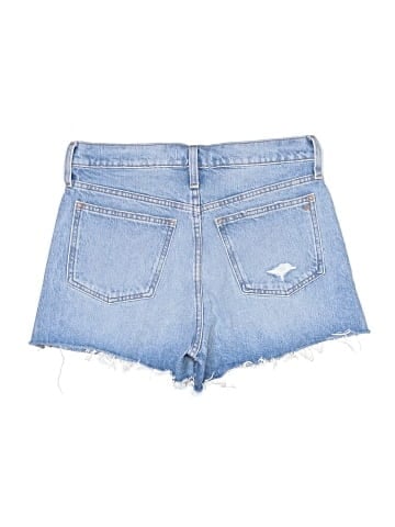 Madewell Relaxed Denim Shorts in Madera Wash: Side-Slit Edition (view 2)