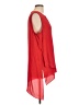 Pleione 100% Polyester Red Sleeveless Blouse Size L - photo 4
