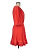 Milly 100% Polyester Solid Red Cocktail Dress Size 6 - photo 4