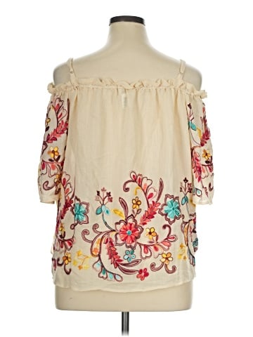 Cato 3/4 Sleeve Blouse (view 2)