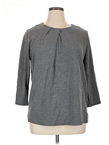 Lands' End 3/4 Sleeve Top (view 1)