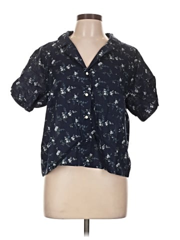 Gap Body Short Sleeve Blouse (view 1)