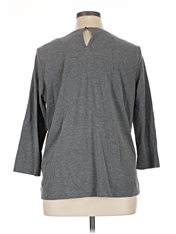 Lands' End 3/4 Sleeve Top (view 2)