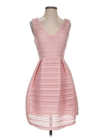 Papaya Cocktail Dress (view 1)
