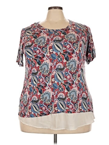 Rose + Olive Short Sleeve T-Shirt (view 1)
