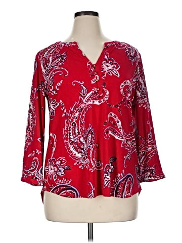 Dana Buchman 3/4 Sleeve Blouse (view 1)