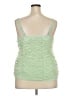 Torrid Green Sleeveless Blouse Size 3X Plus (3) - photo 2