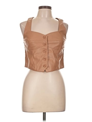 Mustard Seed Sleeveless Blouse (view 1)