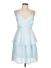 Lulus 100% Polyester Blue Cocktail Dress Size L - photo 1