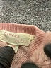 Btween 100% Polyester Pink Pullover Sweater 3-6 MO / 6 MO - photo 3