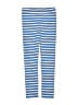 Crewcuts Stripes Blue Leggings Size 6 - photo 1