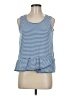 Lands' End Blue Sleeveless Top Size M (petite) - photo 1