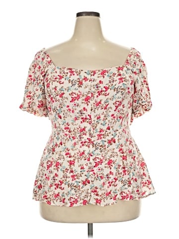Torrid Short Sleeve Blouse (view 1)